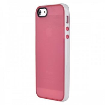 Чехол-бампер для iPhone 5 от Baseus Twins Case  (red/white)