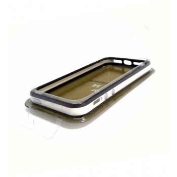Бампер для iPhone 5/ 5 S/ 5 C Bumper (black/ white)