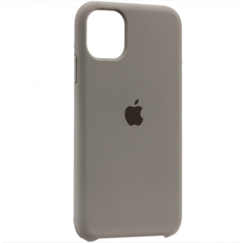 Чехол iPhone 11 Silicone Case OEM (бежевый)