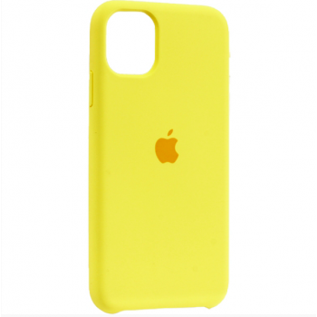 Чехол iPhone 11 Silicone Case OEM (желтый)