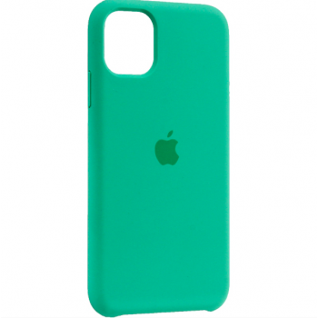 Чехол iPhone 11 Silicone Case OEM (нежная мята)