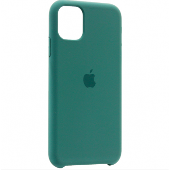 Чехол iPhone 11 Silicone Case OEM (темно-зеленый)