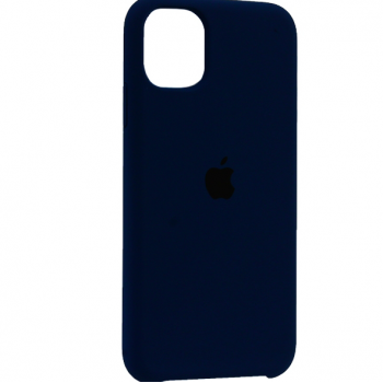 Чехол iPhone 11 Silicone Case OEM (темно-синий)