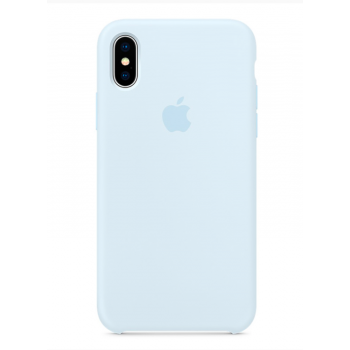 Чехол iPhone X/XS Silicone Case OEM (белый)