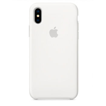 Чехол iPhone X/XS Silicone Case OEM (бежевый)